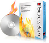 Oprima aquí para descargar Express Burn Plus, grabadora de CD/DVD