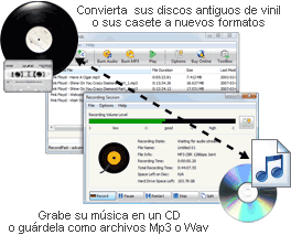 Click for Vinyl to CD Converter Screenshots