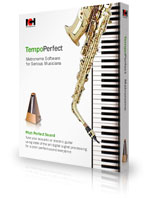 Oprima aquí para descargar TempoPerfect, software metrónomo para músicos