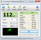 Cliquez ici pour plus d'informations sur TempoPerfect - Logiciel de métronome pour musiciens