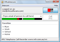 Office Intercom screenshot