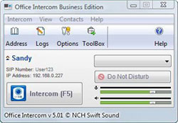 OfficeIntercom Communication Software screen shot
