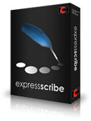 Oprima aquí para descargar Express Scribe,  software para reproducción de transcripciones