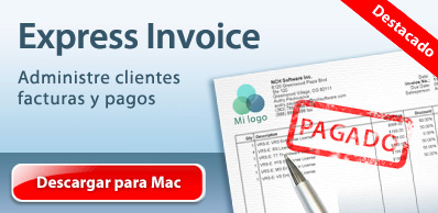 Descargar Express Invoice, programa de facturación para Mac