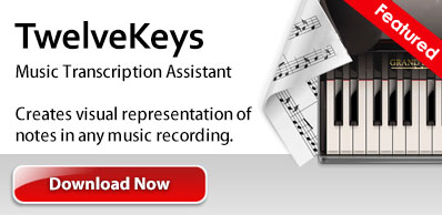 Download TwelveKeys Music Transcription Software