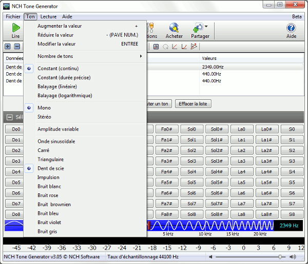 Nch Tone Generator V3.0 Serial