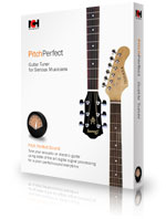 Oprima aquí para descargar PitchPerfect, software para afinar guitarras para músicos