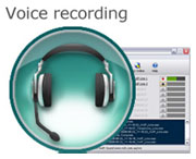 Click to see screenshots of the VRS Voice Recording Software