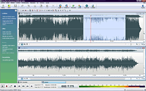 Oprima aquí para descargar WavePad, el software editor de audio