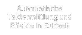 Automatische Beat-Erkennung