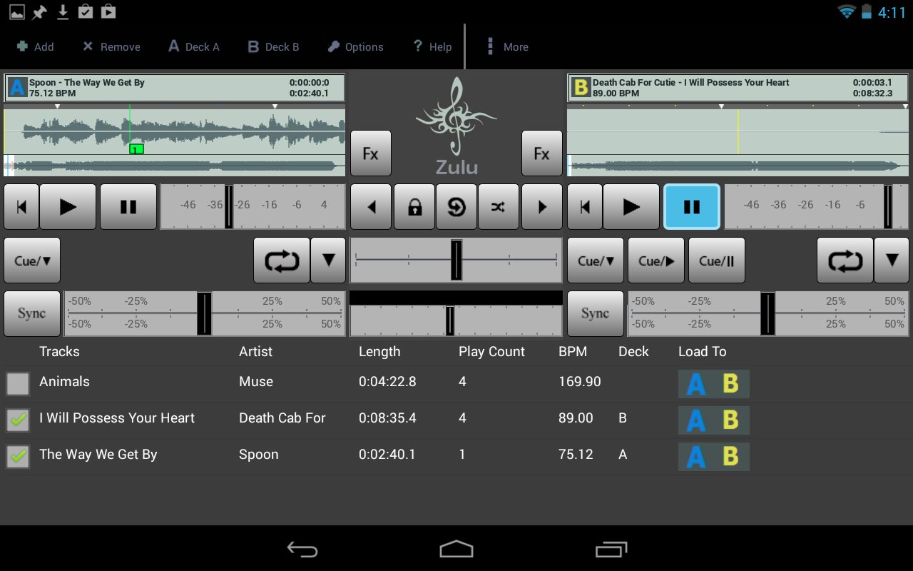 Zulu DJ Free for Android 6.00 full