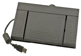 Transcription Keyboard Foot Pedal for Computers