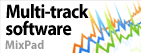 Multitrack music recording software.
