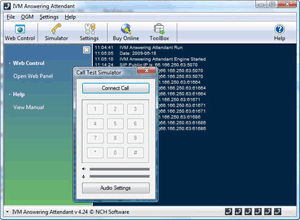 IVM telephone call answering software