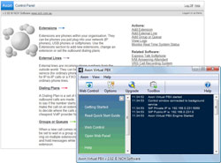 Click here for Virtual IP PBx Software Screenshots