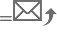 Ikon för att skicka e-post