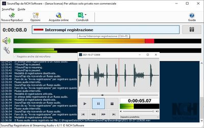 SoundTap Schermate