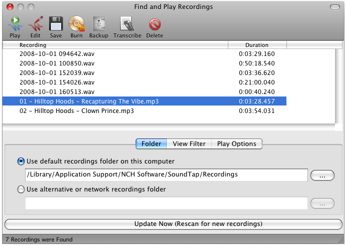 SoundTap Free Mac Audio Stream Recorder 8.00 full