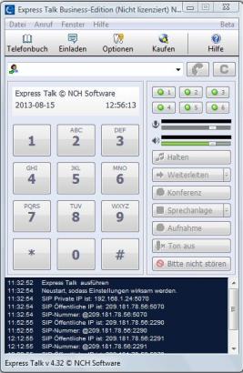  Express Talk VoIP-Softphone Screenshots
