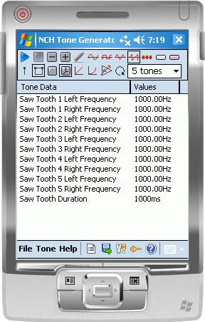 Tone Generator for Windows CE 2.15 full