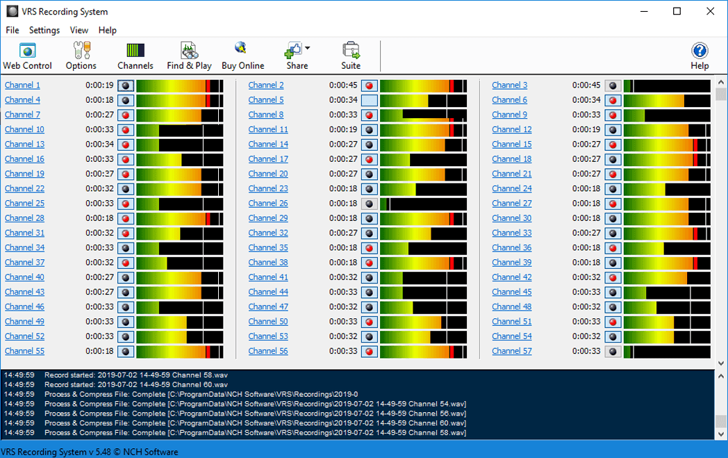 VRS Aufnahme System