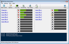 Click here to see more screenshots of the VRS Voice Recording Software