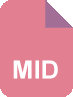 対応フォーマット: MID