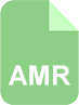 Format som stöds: AMR