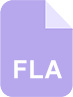 Format som stöds: FLA