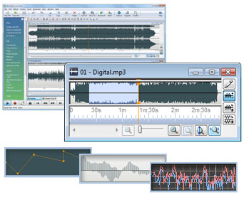 Click here for more WavePad Mp3 and Wav Editing Software screenshots