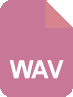 Format som stöds: WAV