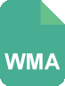 Format som stöds: WMA